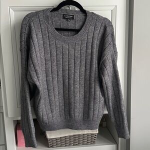 S. Christina Gray Cashmere Sweater Size Small/Medium. Like new.